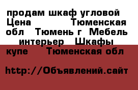 продам шкаф угловой › Цена ­ 3 000 - Тюменская обл., Тюмень г. Мебель, интерьер » Шкафы, купе   . Тюменская обл.